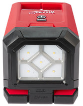 Milwaukee M18 ROVER 2365-20 Mounting Flood Light, 18 V, LED Lamp, 1500, 650, 350 Lumens, Plastic Fixture